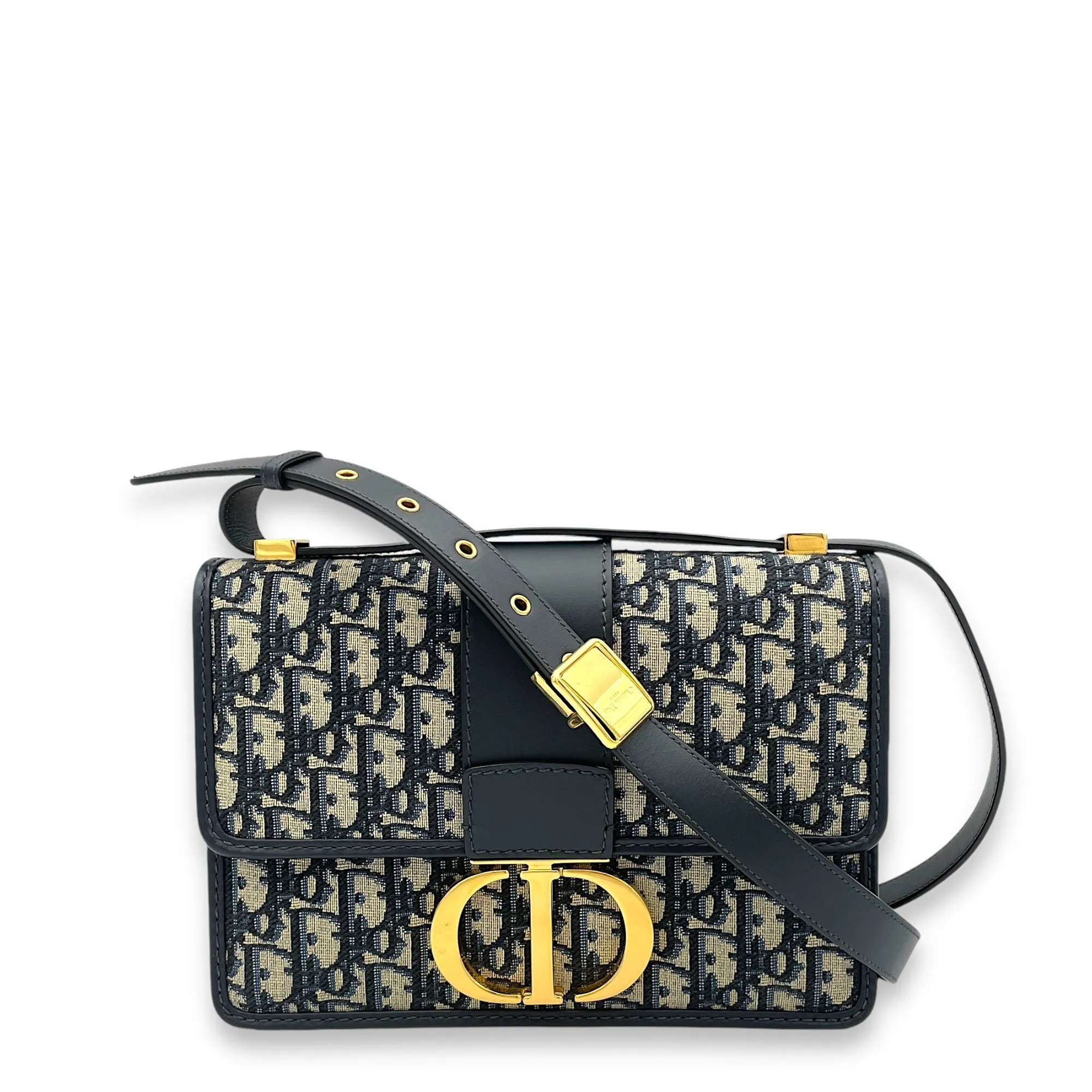 30 Montaigne Shoulder bag in Jacquard, Gold Hardware