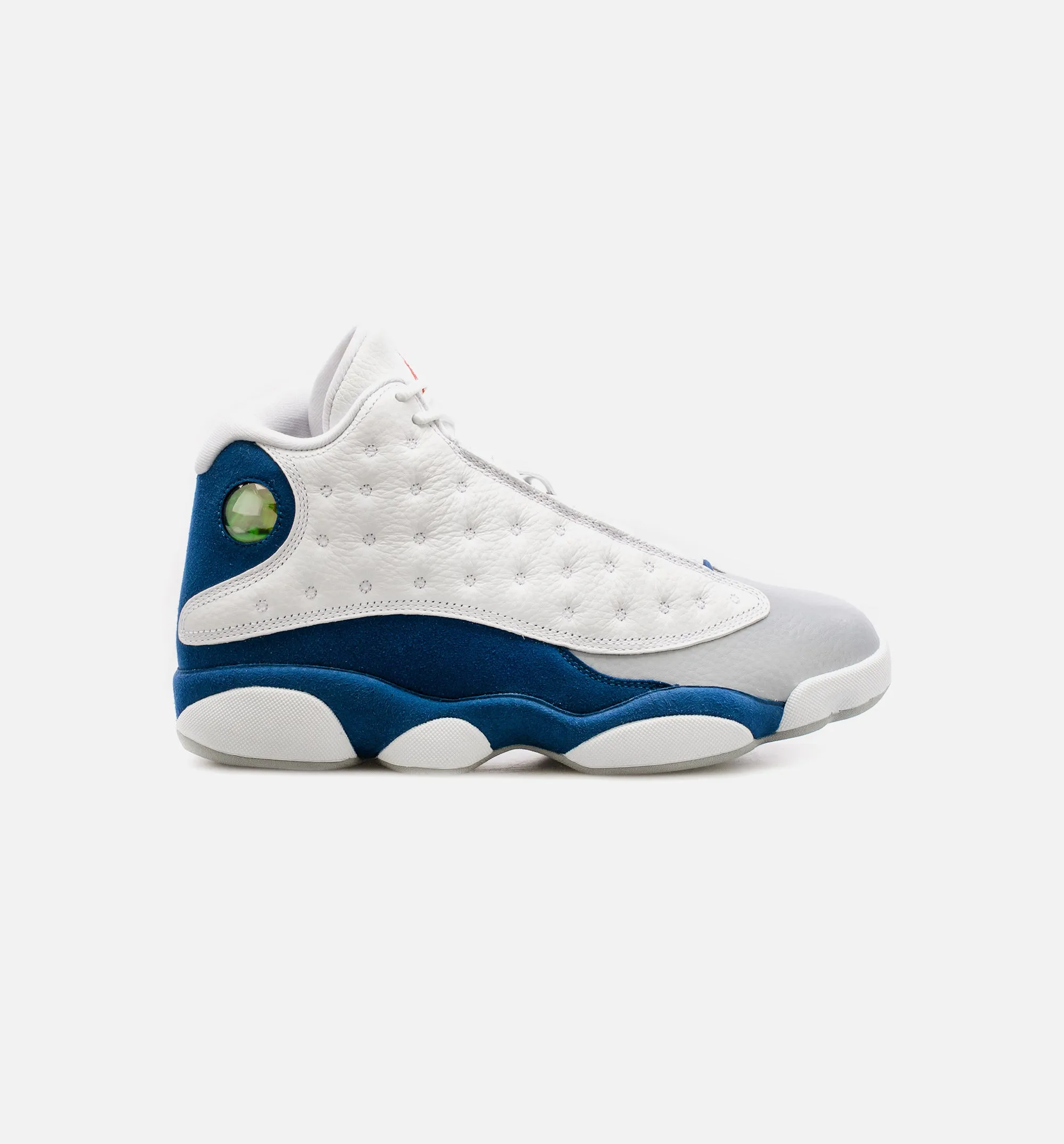 Air Jordan 13 Retro French Blue Mens Lifestyle Shoe - White/Blue Free Shipping