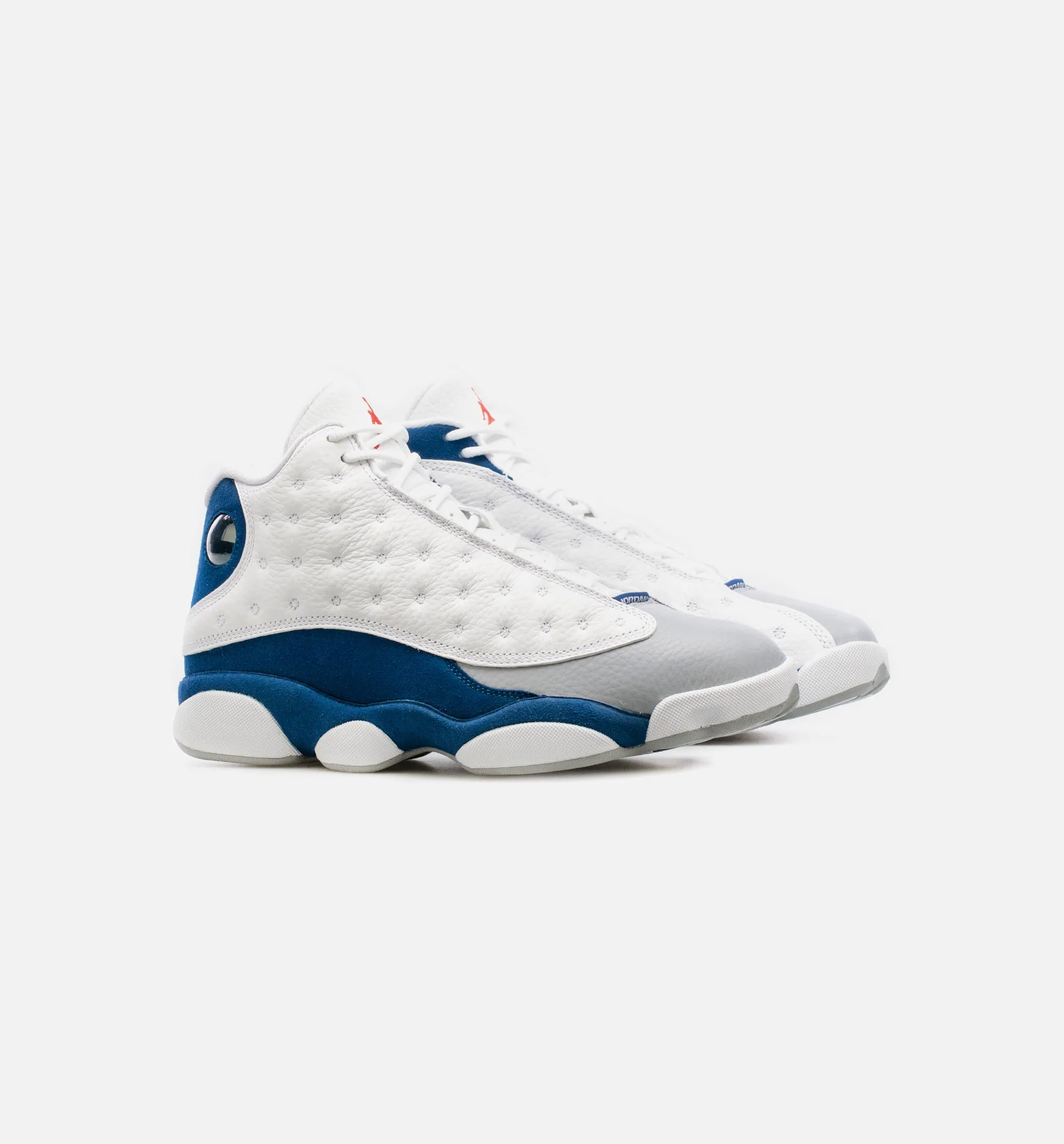 Air Jordan 13 Retro French Blue Mens Lifestyle Shoe - White/Blue Free Shipping