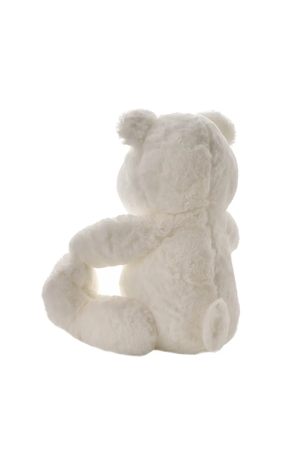 Bambino White Plush Bear Large 31cm