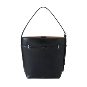 Black Belted Tote Bag