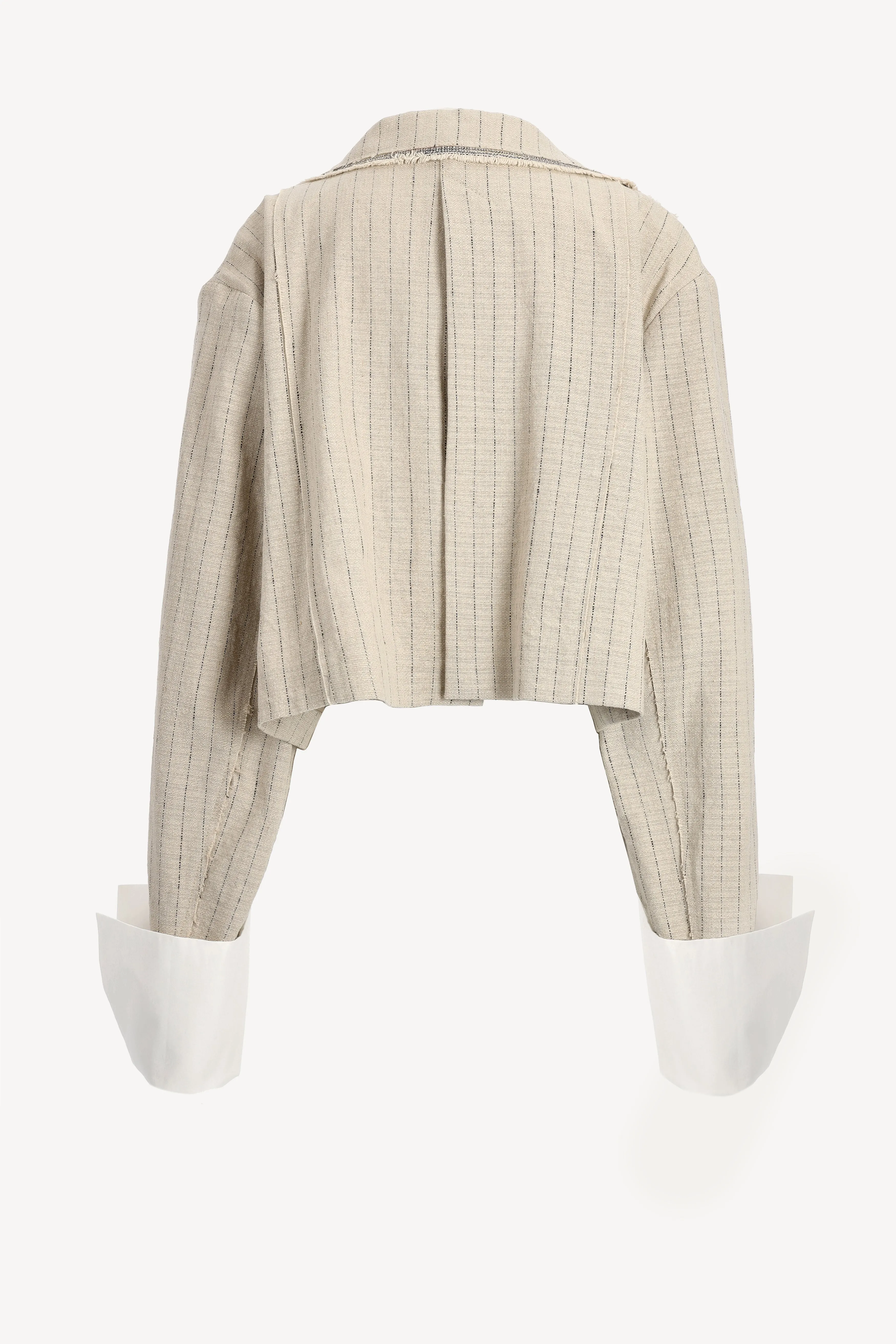 Blazer Baby Birkin Pinstripe in Linen