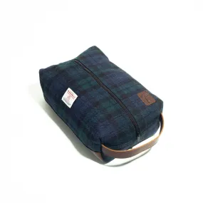 Bluegrass Fairway Shoe Bag in Harris Tweed Black Watch