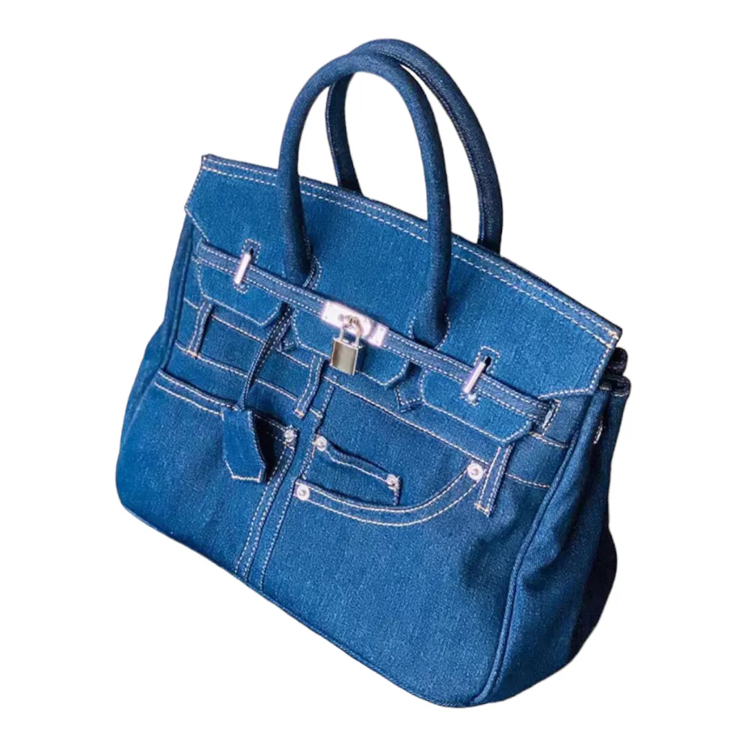 Canvas Denim Birkin