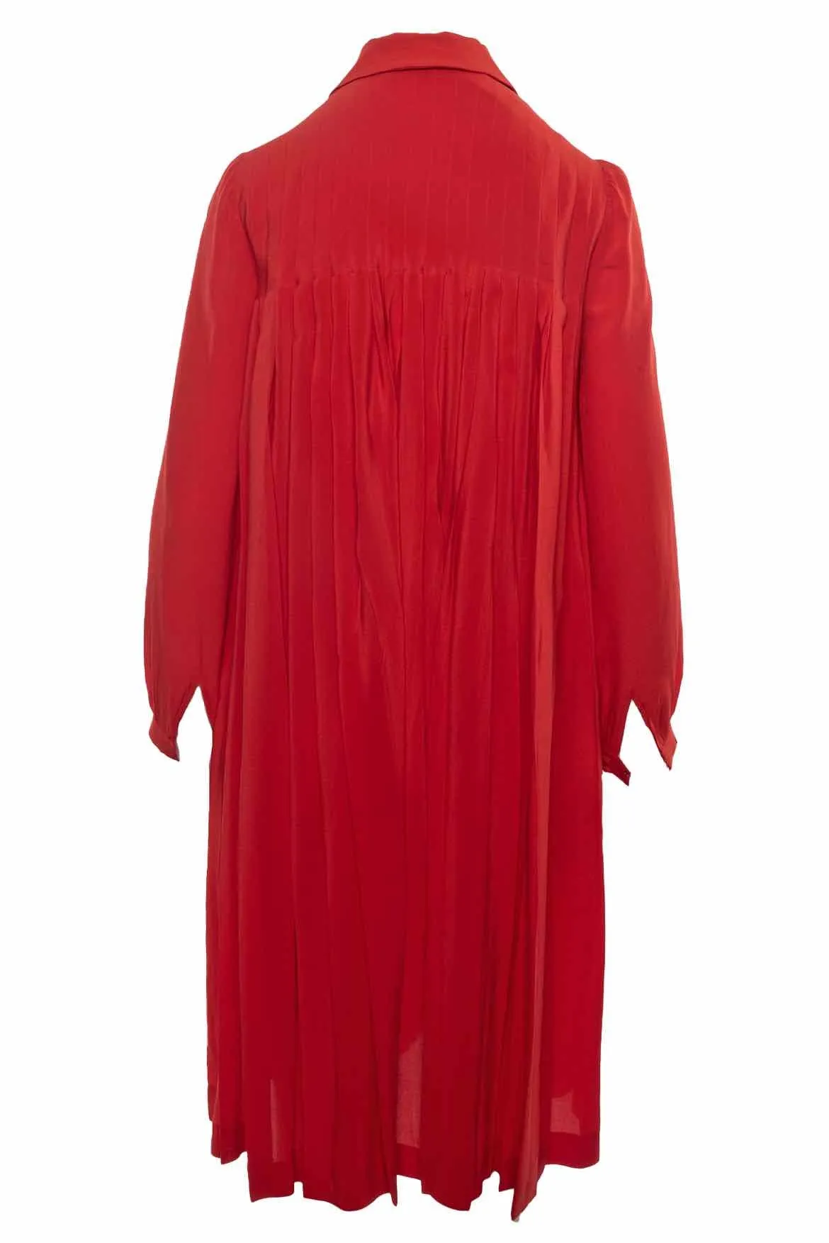 Chloe A Line Pleated Dress