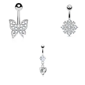 Chloe Belly Ring Bundle