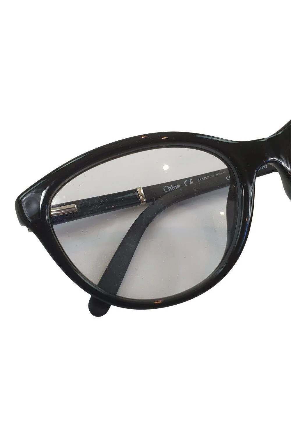 CHLOE CE2677 001 Black Oval Full Rim Glasses Frames