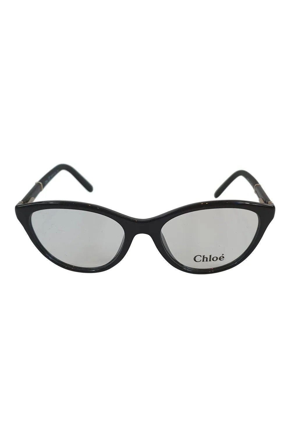 CHLOE CE2677 001 Black Oval Full Rim Glasses Frames