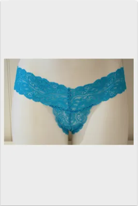 Chloe Lace Thong | Bluebird