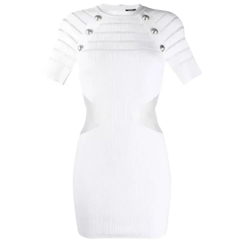 CHLOE MINI WHITE DRESS