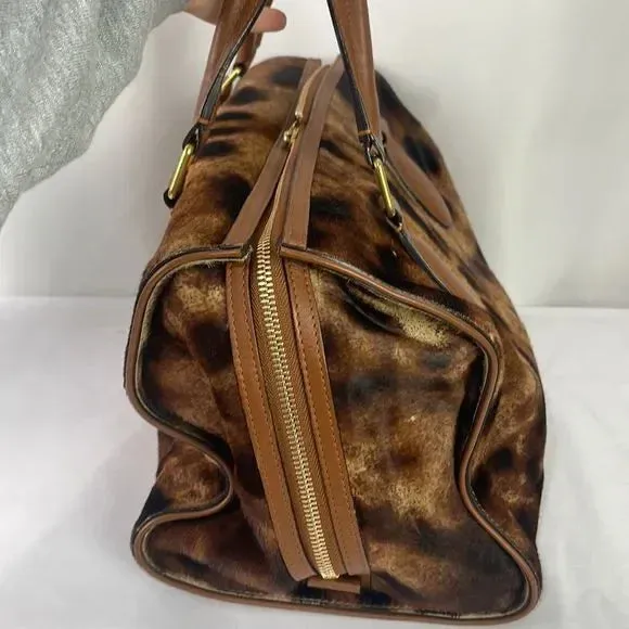 Chloe Runway Leopard Ponty Bag