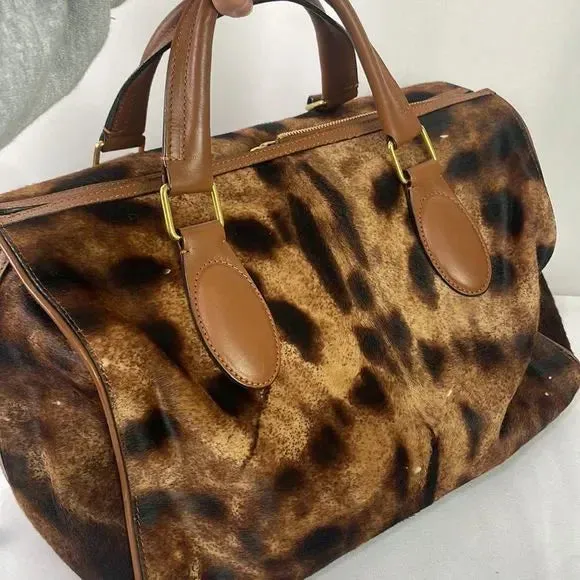 Chloe Runway Leopard Ponty Bag