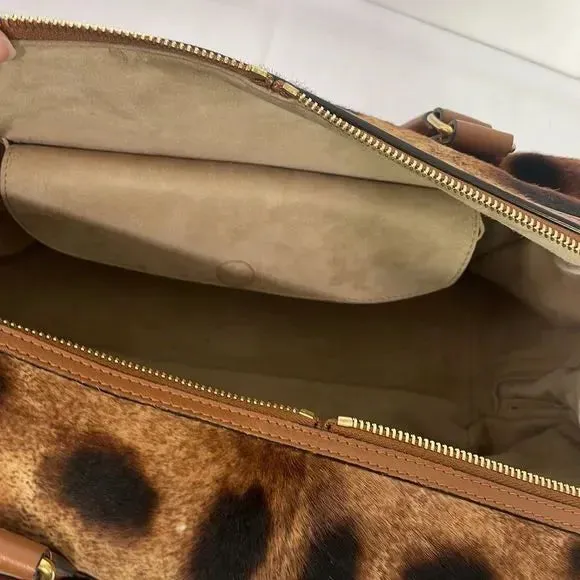 Chloe Runway Leopard Ponty Bag