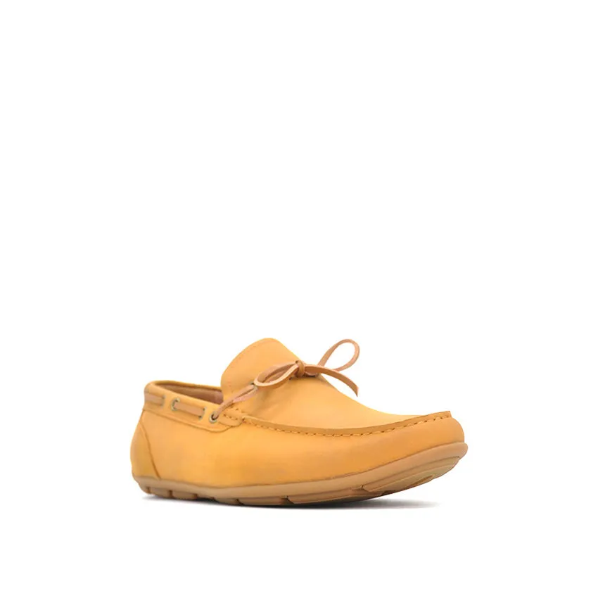 Claine Tie Men's Shoes - Cognac Nubuck