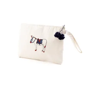 Donkey Wristlet Bag