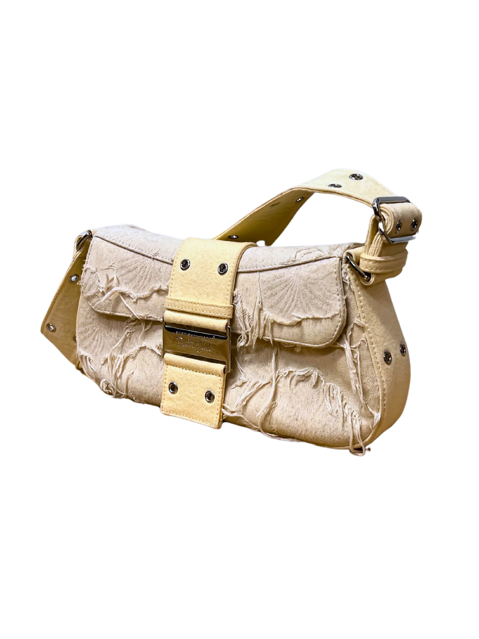 Emotional World Cream Vintage Punk Bag