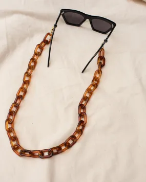 Extra Chunky Tortoise Eyewear Chain