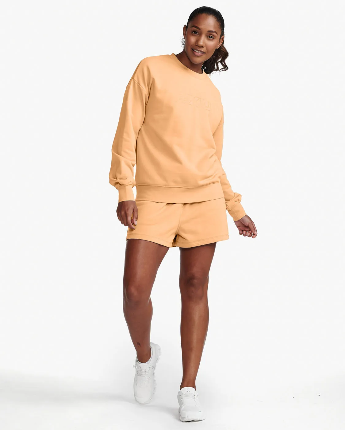 Form French Terry Shorts Peach