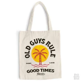 'Good Times' Recycled Tote Bag - Natural