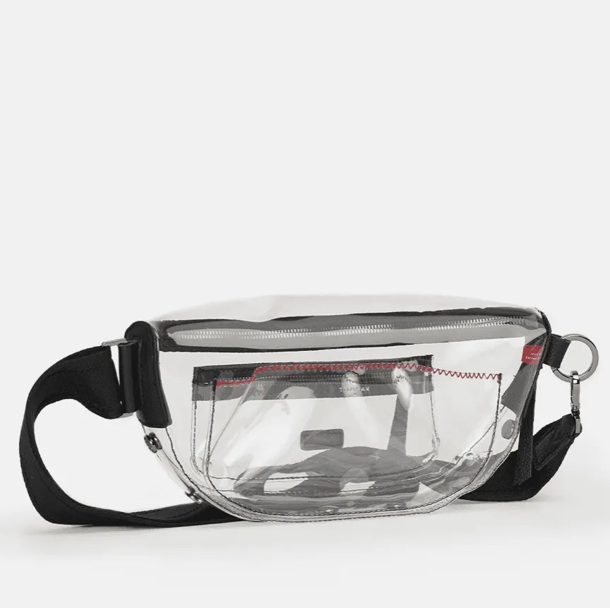 Hammitt Charles Crossbody Bag Clear-Black