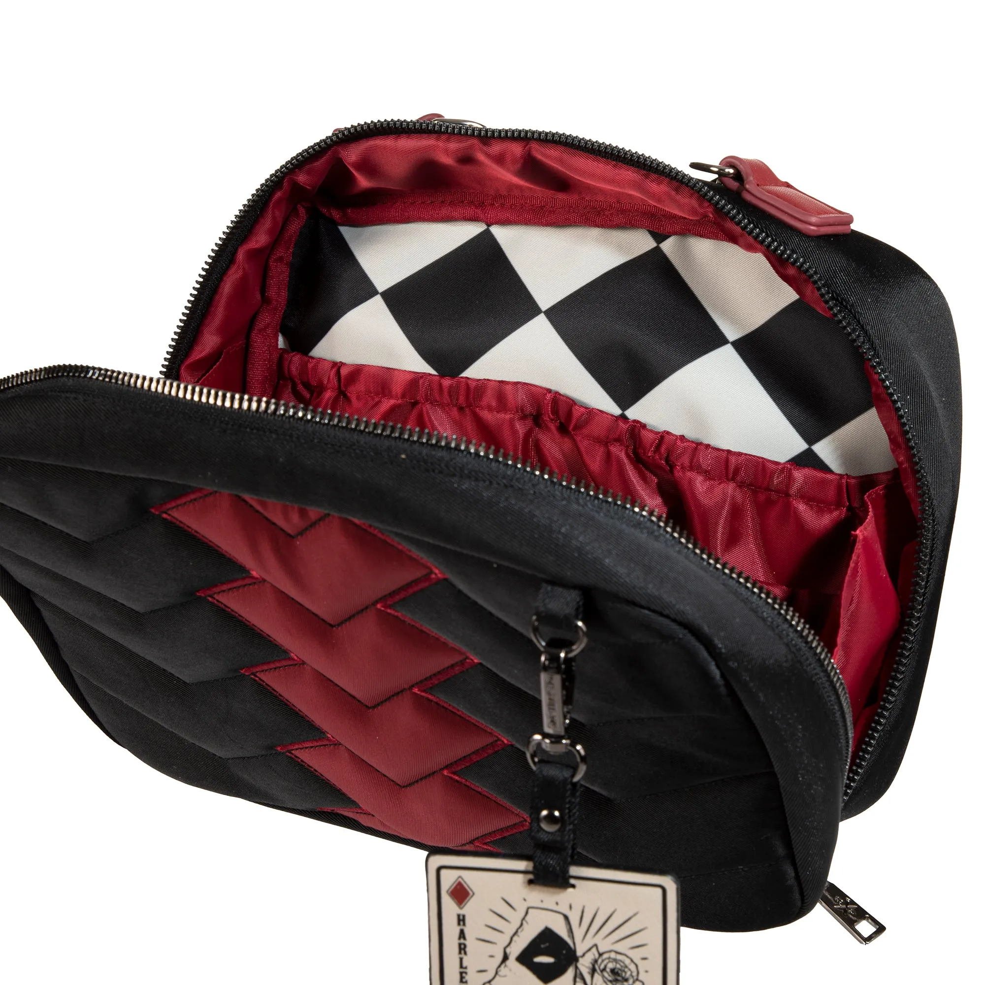 Harley Quinn Cosmetic & Toiletry Travel Set