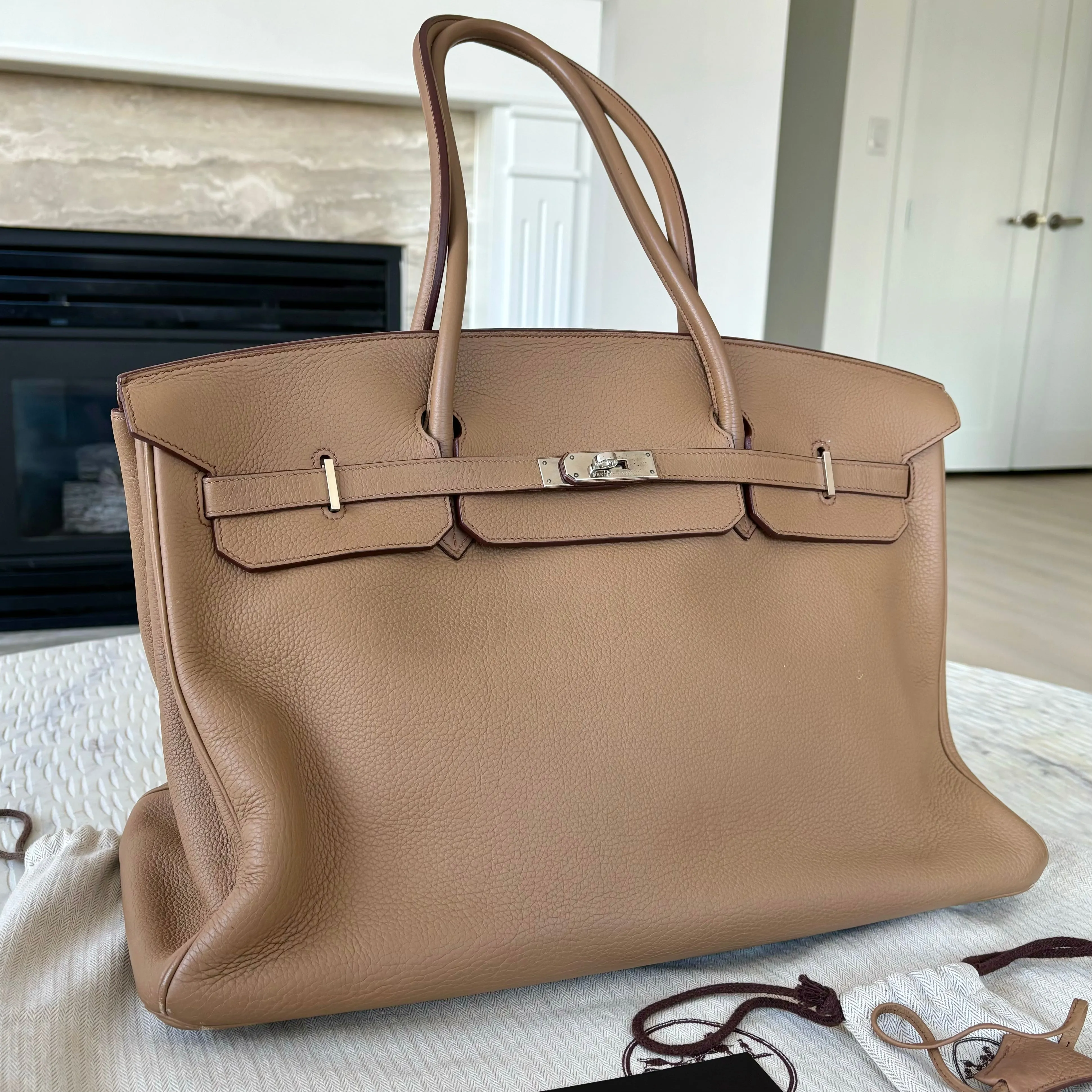 HERMES SHOULDER BIRKIN 45