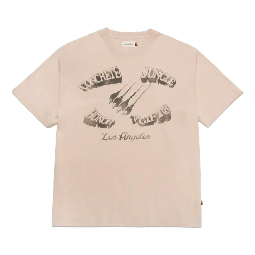 HONOR THE GIFT CONCRETE JUNGLE - S/S TEE-CREAM