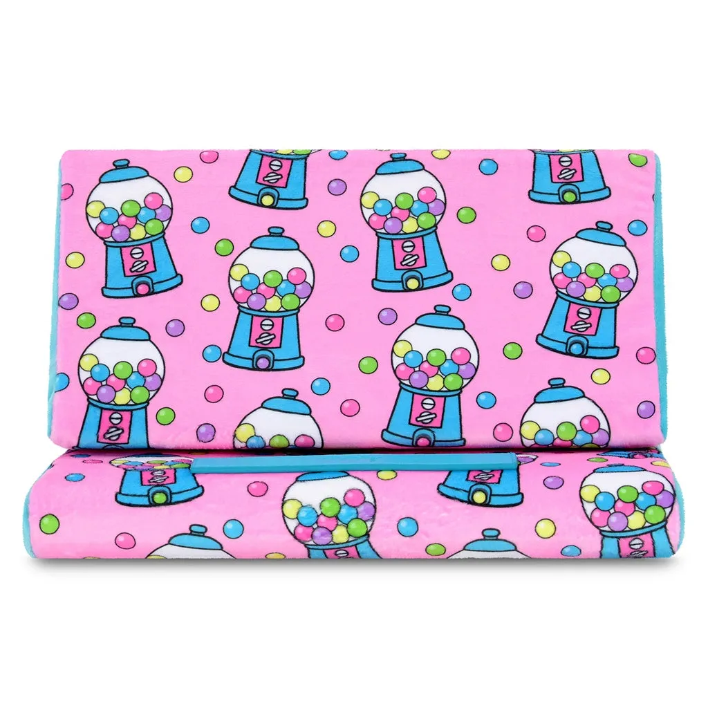 Iscream Bubblegum Fun Tablet Pillow