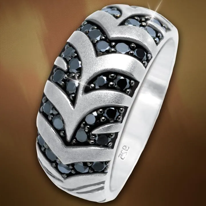 Jungle Fever Zebra Ring