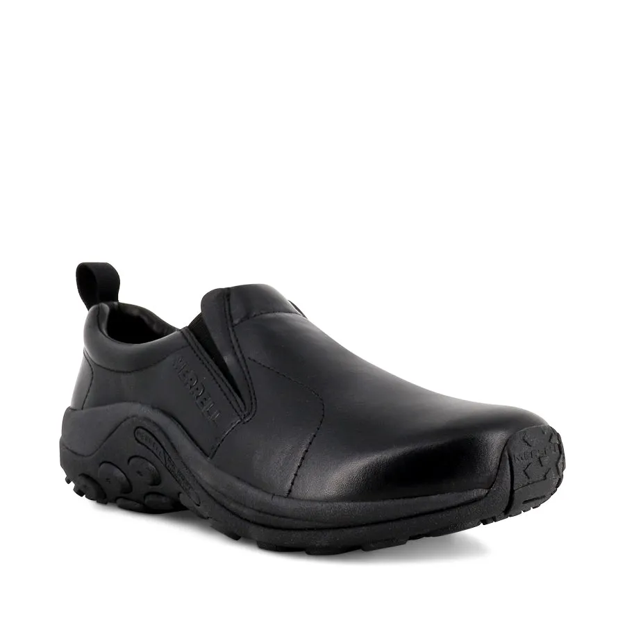 JUNGLE MOC LEATHER 2 - BLACK LEATHER