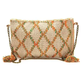 Kilim Crossbody Bag -Re Orange