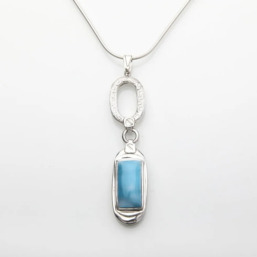 Larimar Pendant Chloe