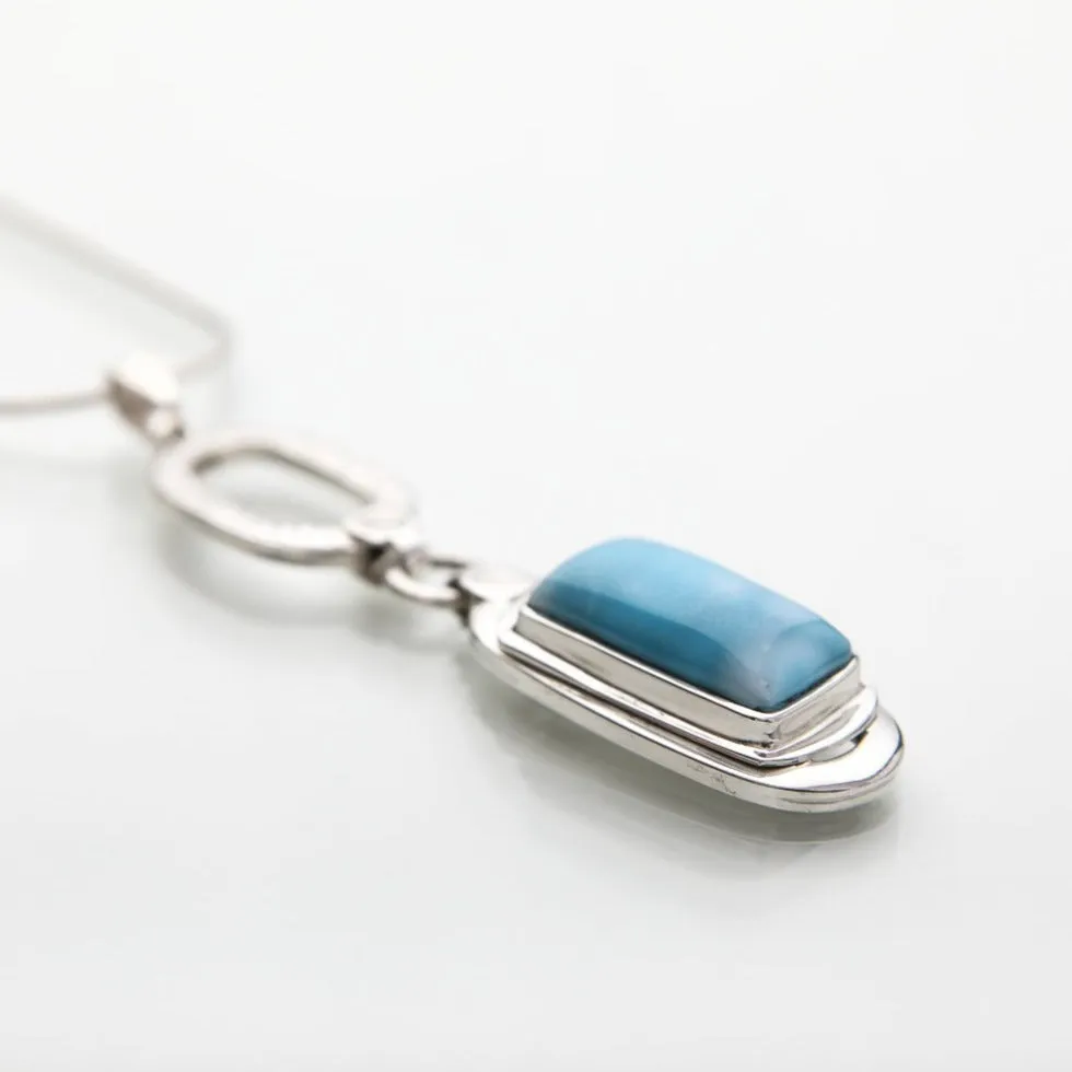 Larimar Pendant Chloe