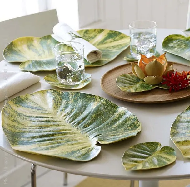 Leaf Coasters, Set of 4