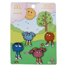 Loungefly McDonald's Fry Gang 4 Piece Pin Set