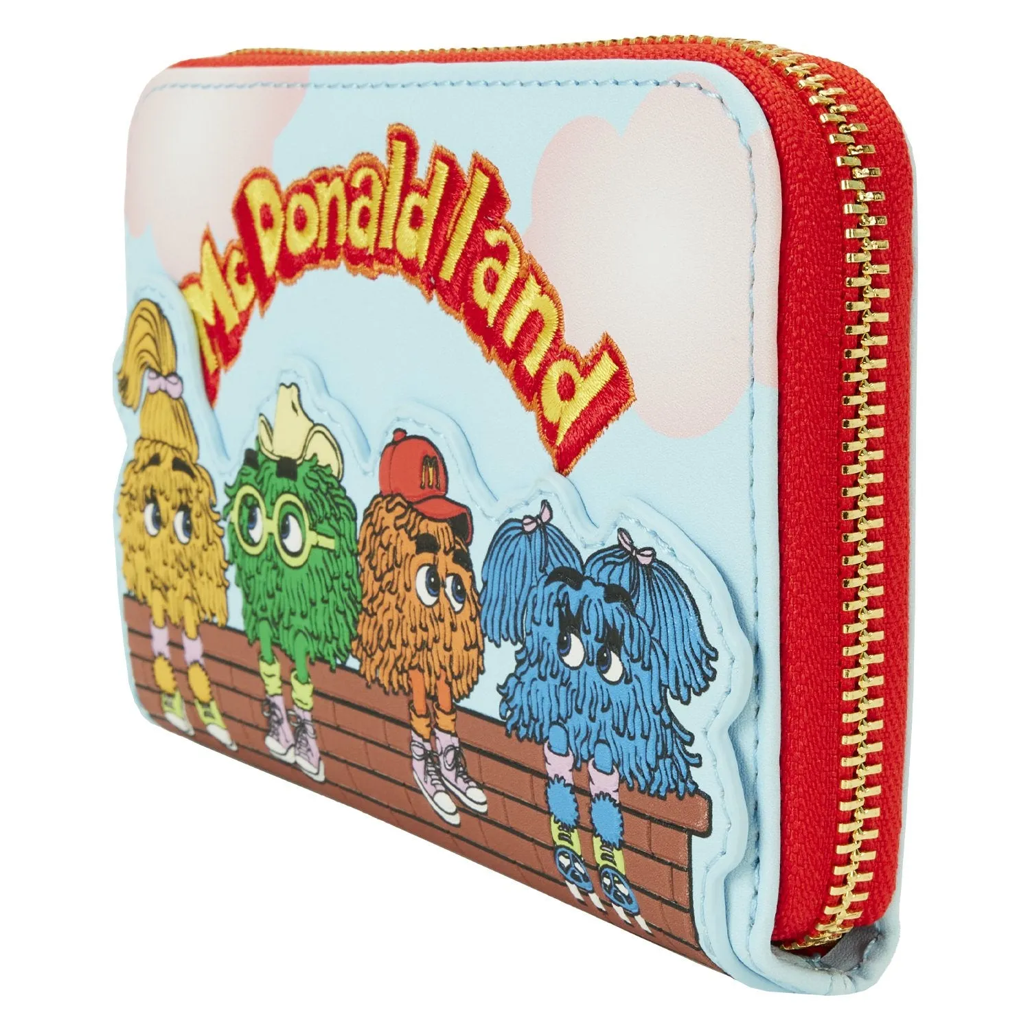 Loungefly McDonald's Fry Guys Zip-Around Wallet