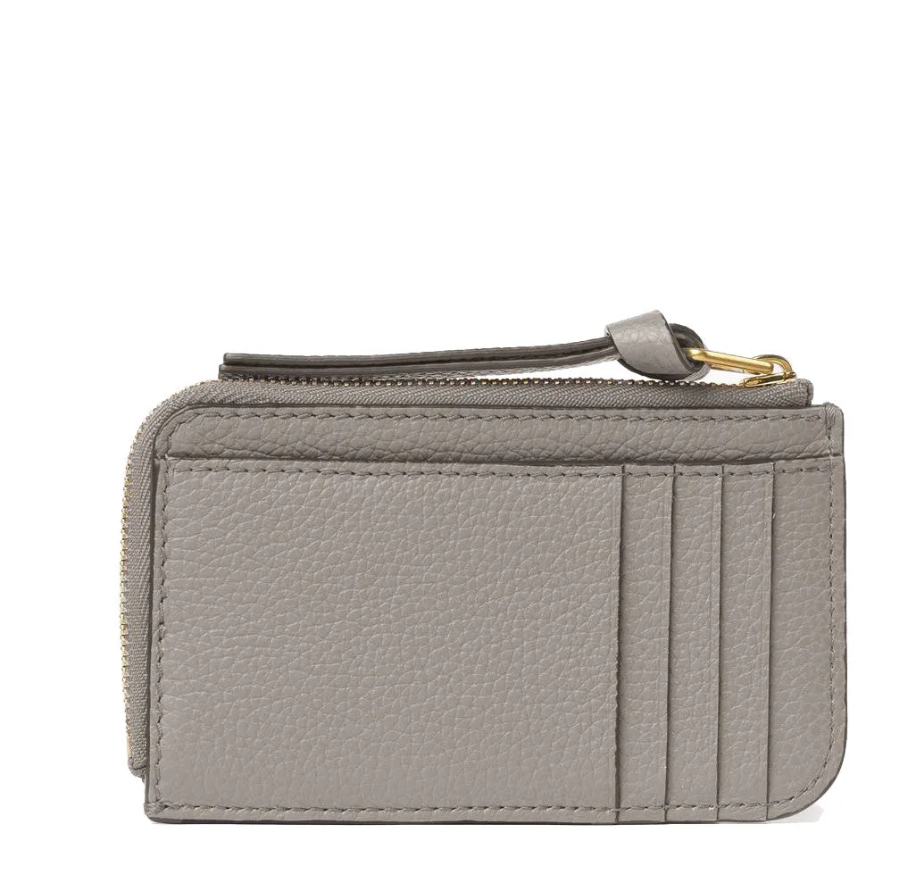 Marcie Zip Card Pouch, Grey