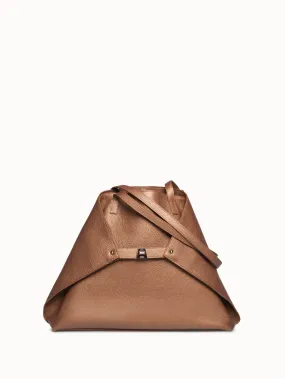 Medium Ai Cervocalf Leather Shoulder Bag