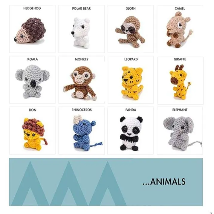 Mini Amigurumi Animals