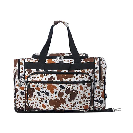 Mocha Cow NGIL Canvas 20 Duffle Bag