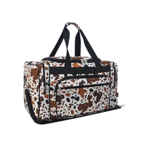 Mocha Cow NGIL Canvas 20 Duffle Bag