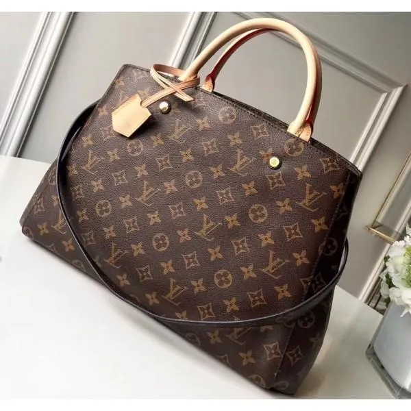 Monogram Canvas Montaigne Gm Bag M41067