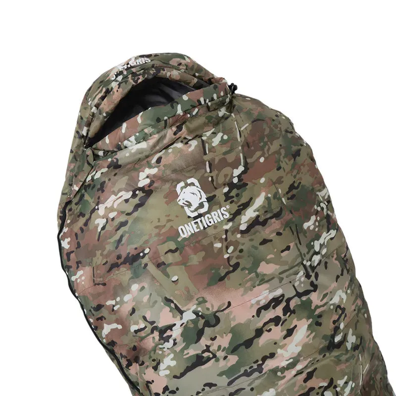 OneTigris Camo Mummy Sleeping Bag 0~15C (32-59F)