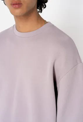 Oversized Crewneck Pullover / Haze