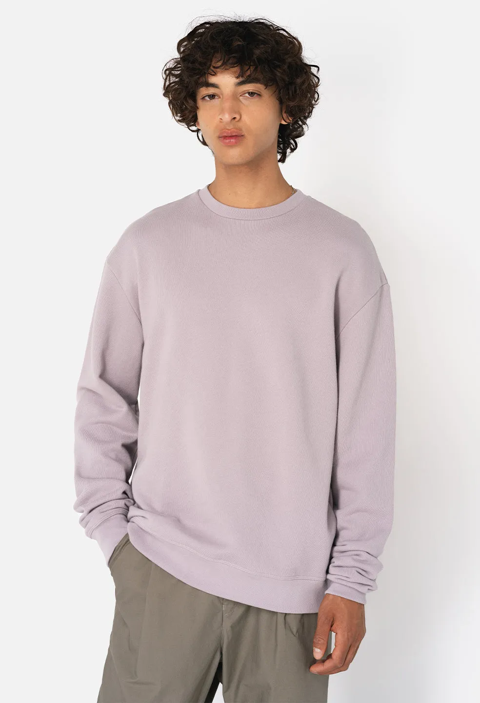 Oversized Crewneck Pullover / Haze