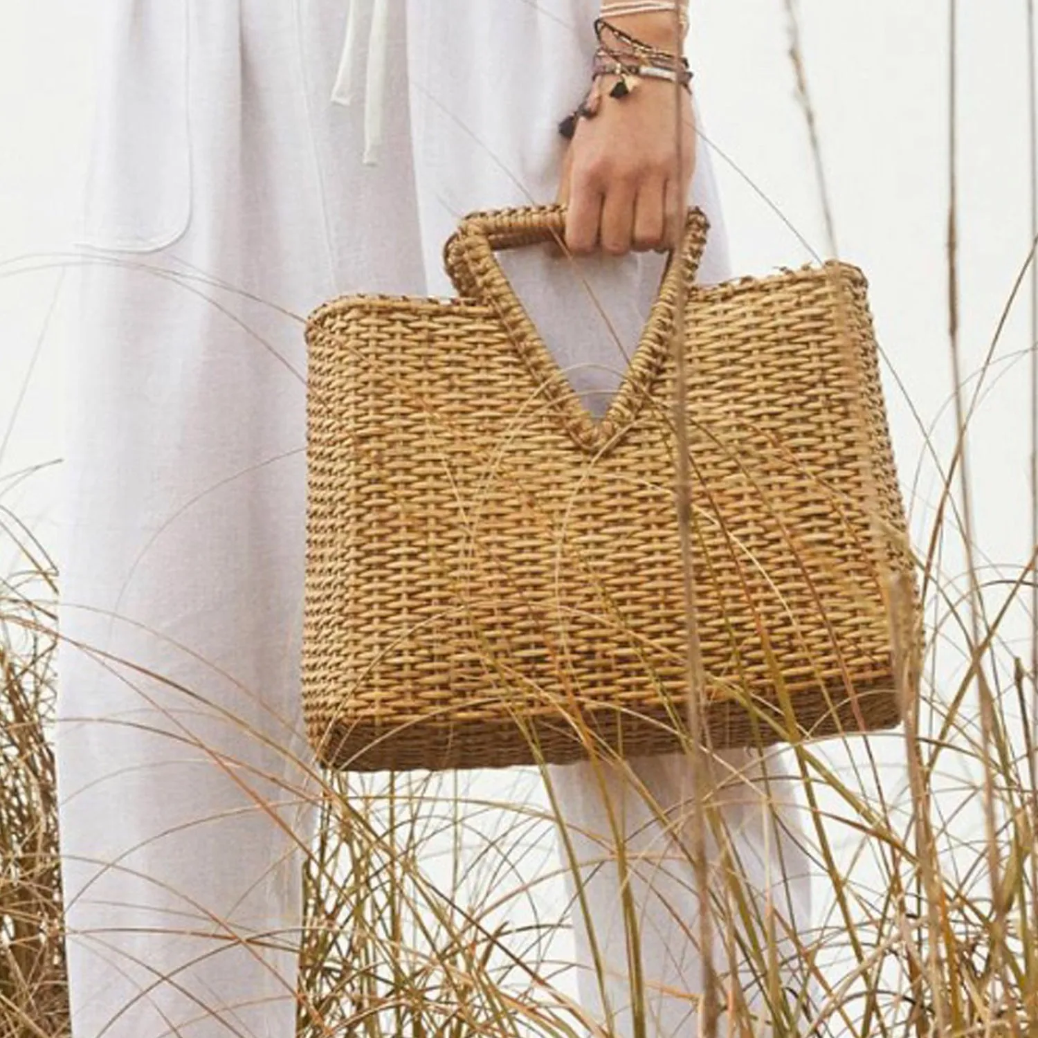 Paros Basket Bag