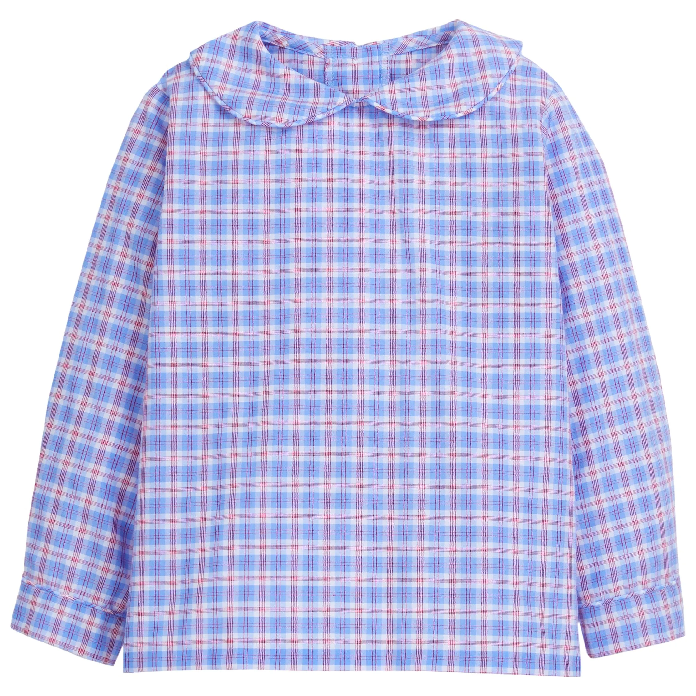 Peter Pan Shirt - Paddington Plaid