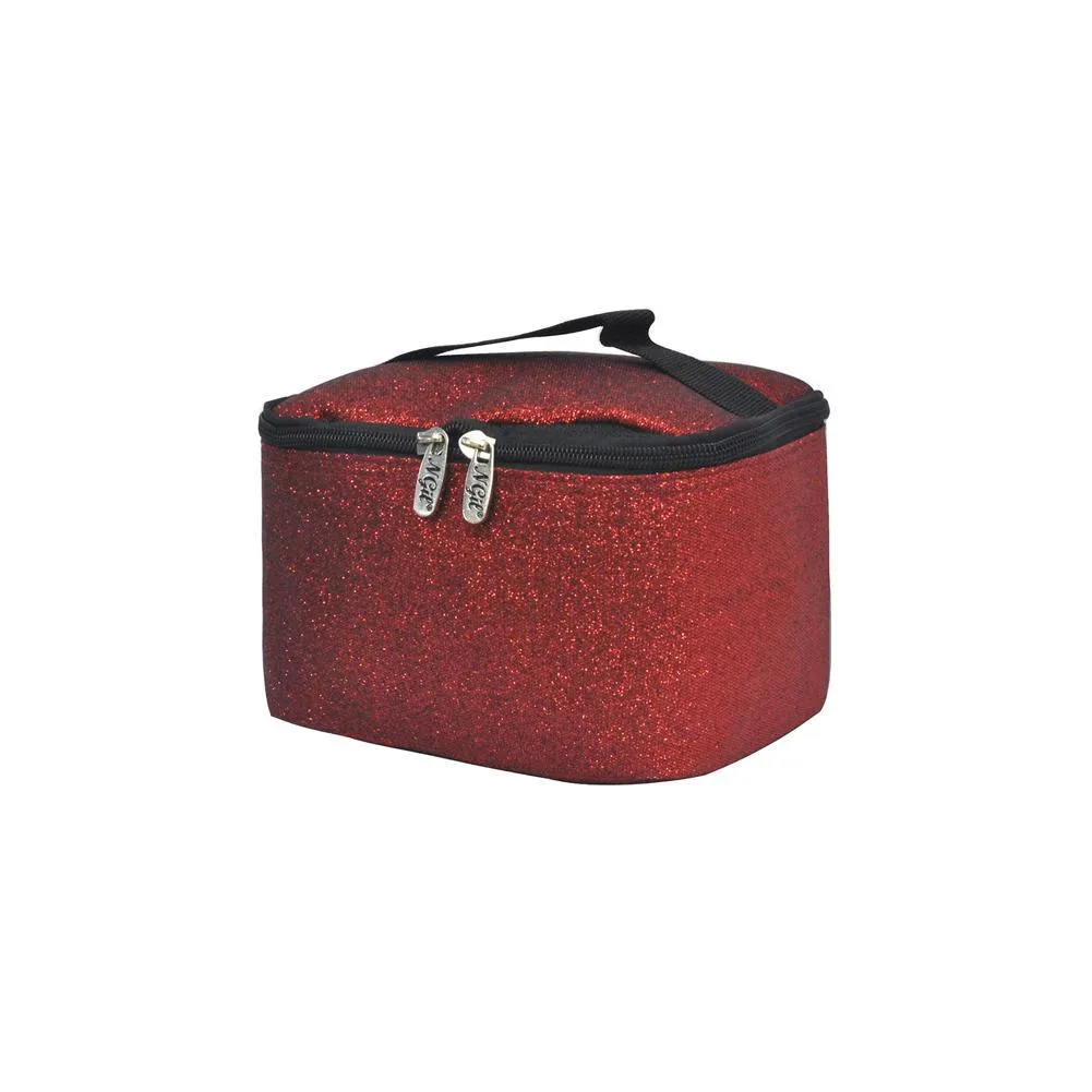 Sparkling Red Glitter NGIL Cosmetic Case