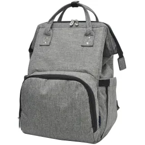 SALE! Crosshatch Gray NGIL Diaper Bag/Travel Backpack