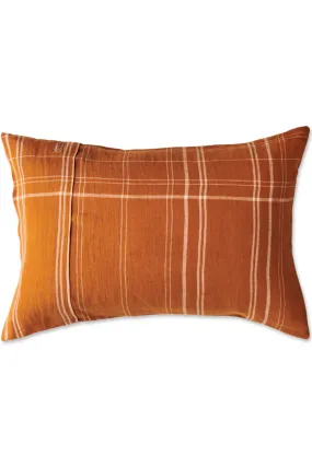 Santa Monica Pecan Tartan Pillowcases: Luxurious and Cozy Bedding Addition for a Stylish and Comfortable Bedroom